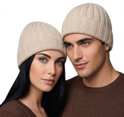 czapka unisex rybacka 100% kaszmir – Made in Italy