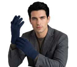 guantes de hombre 100% cachemira made in Italy