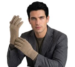 herrenhandschuhe aus 100% kaschmir made in Italy