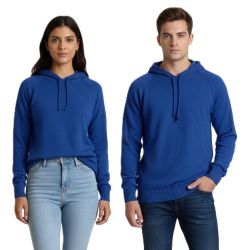 sweter z kapturem unisex 100% kaszmiru made in Italy