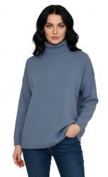 pull oversize pour femme col roule 100% cachemire made in Italy