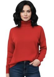pull oversize pour femme col roule 100% cachemire made in Italy