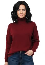 women's oversized turtleneck sweater 100% cashmere made in Italy