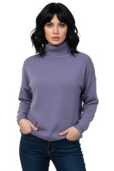 pull oversize pour femme col roule 100% cachemire made in Italy