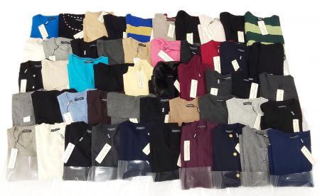 damen strickwaren box mit 50 stück 100% kaschmir made in Italy