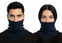 unisex-nackenwärmer aus 100% kaschmir made in Italy