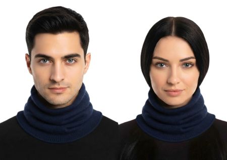 ocieplacz na szyję 100% z kaszmiru made in Italy