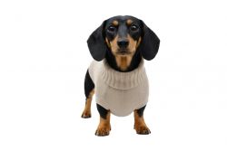 100% Kaschmir 7 gauge Pullover für Hunde und Katzen made in Italy
