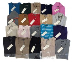 cárdigan para mujer caja de 20 piezas 100% cachemira made in Italy